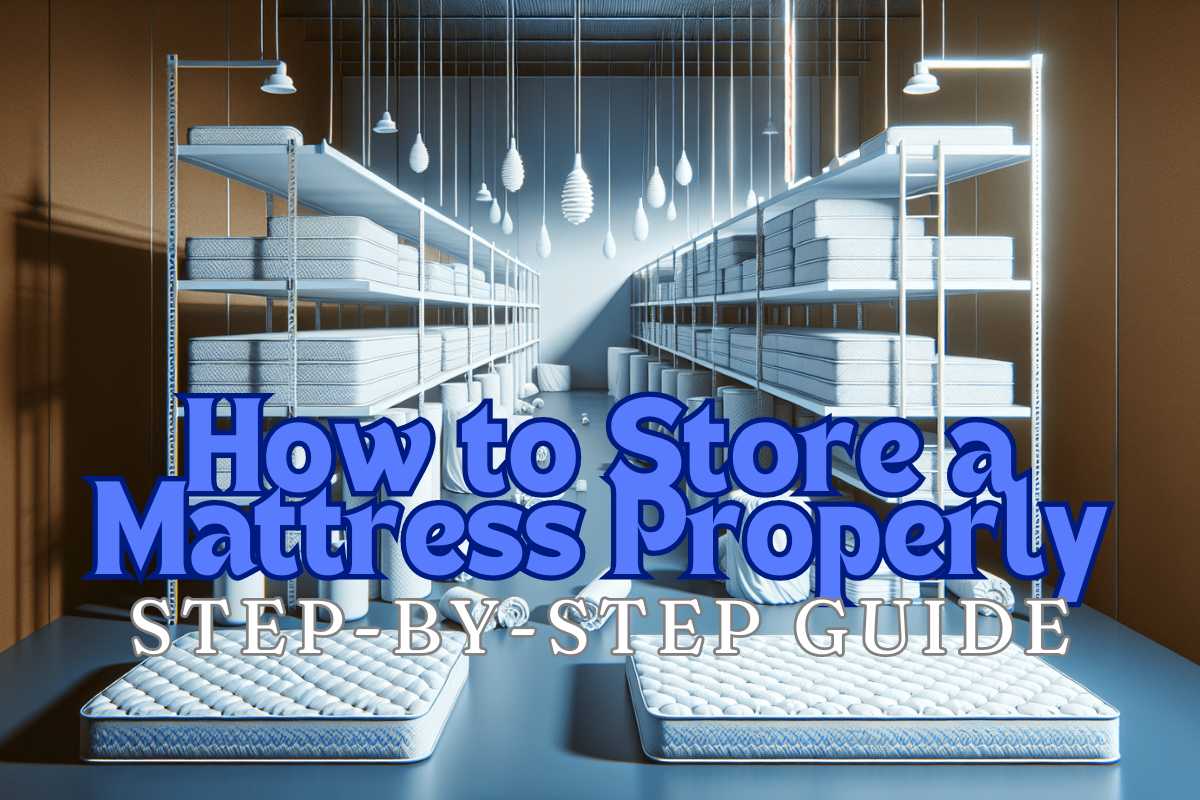 10 Tips How to Store a Mattress Properly Step-by-Step Guide